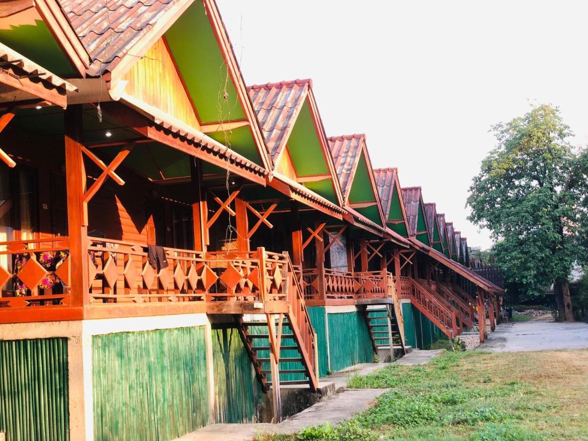 Bungalows Le Jardin Organique Ban Khouaphan Экстерьер фото