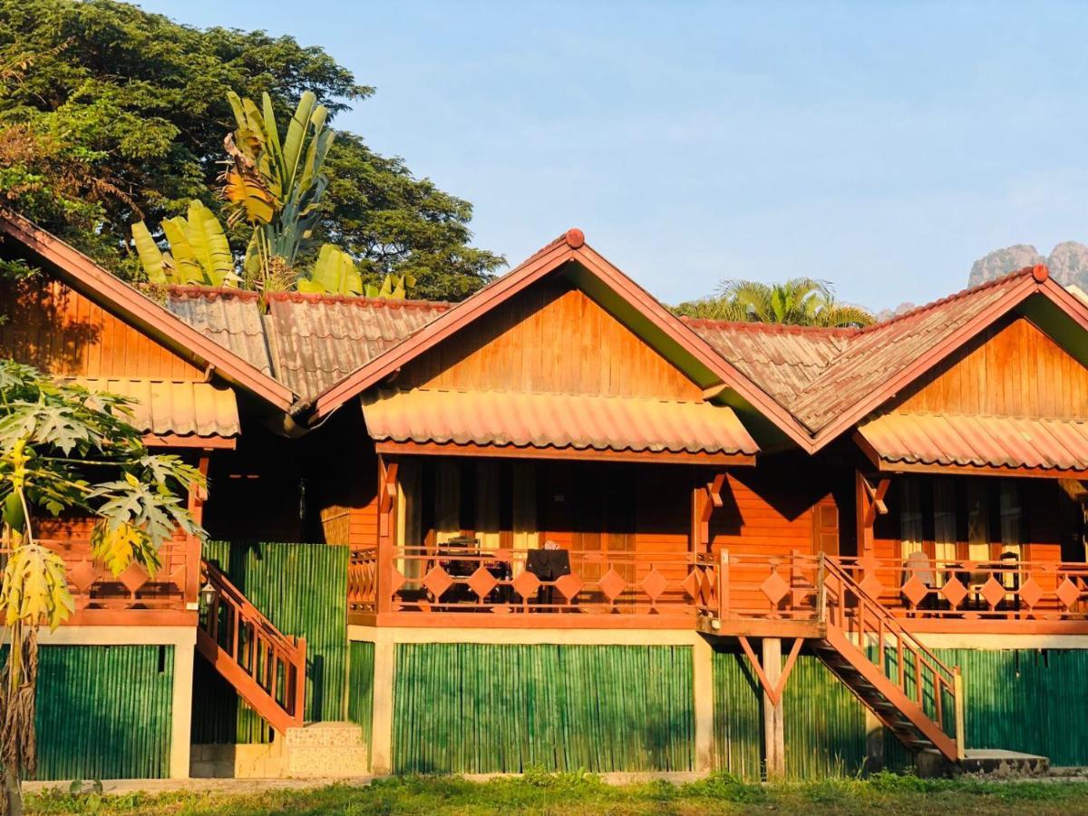Bungalows Le Jardin Organique Ban Khouaphan Экстерьер фото