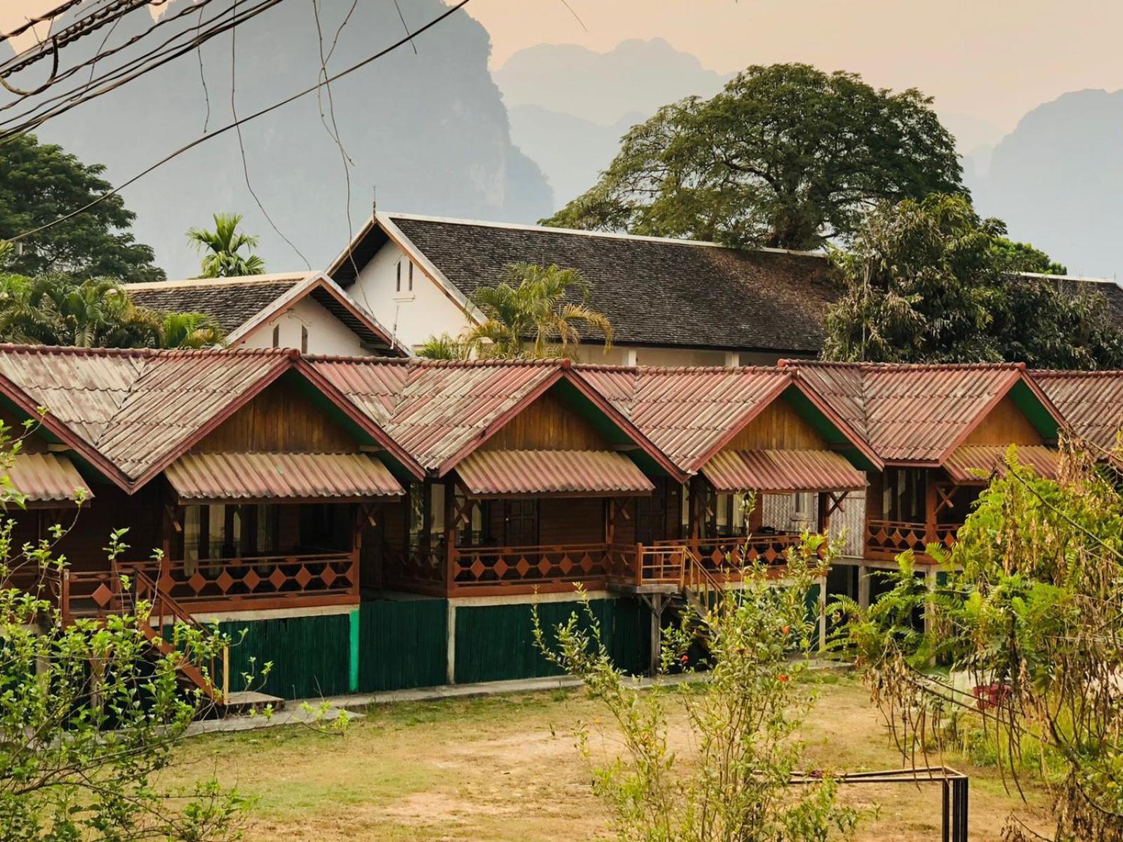 Bungalows Le Jardin Organique Ban Khouaphan Экстерьер фото